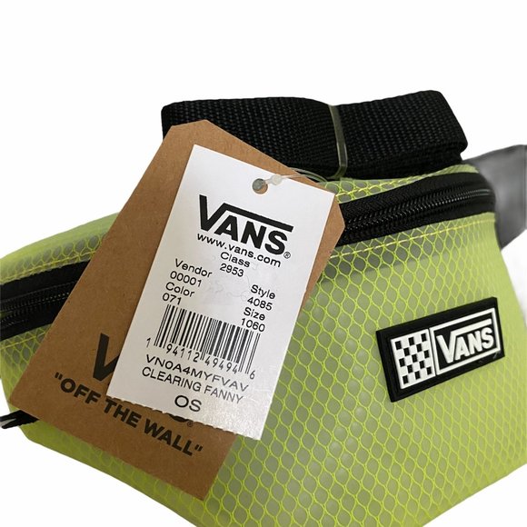 VANS Clearing Fanny Pack Bag Lemon Yellow Tonic VN0A4MYFVAV - Picture 4 of 4